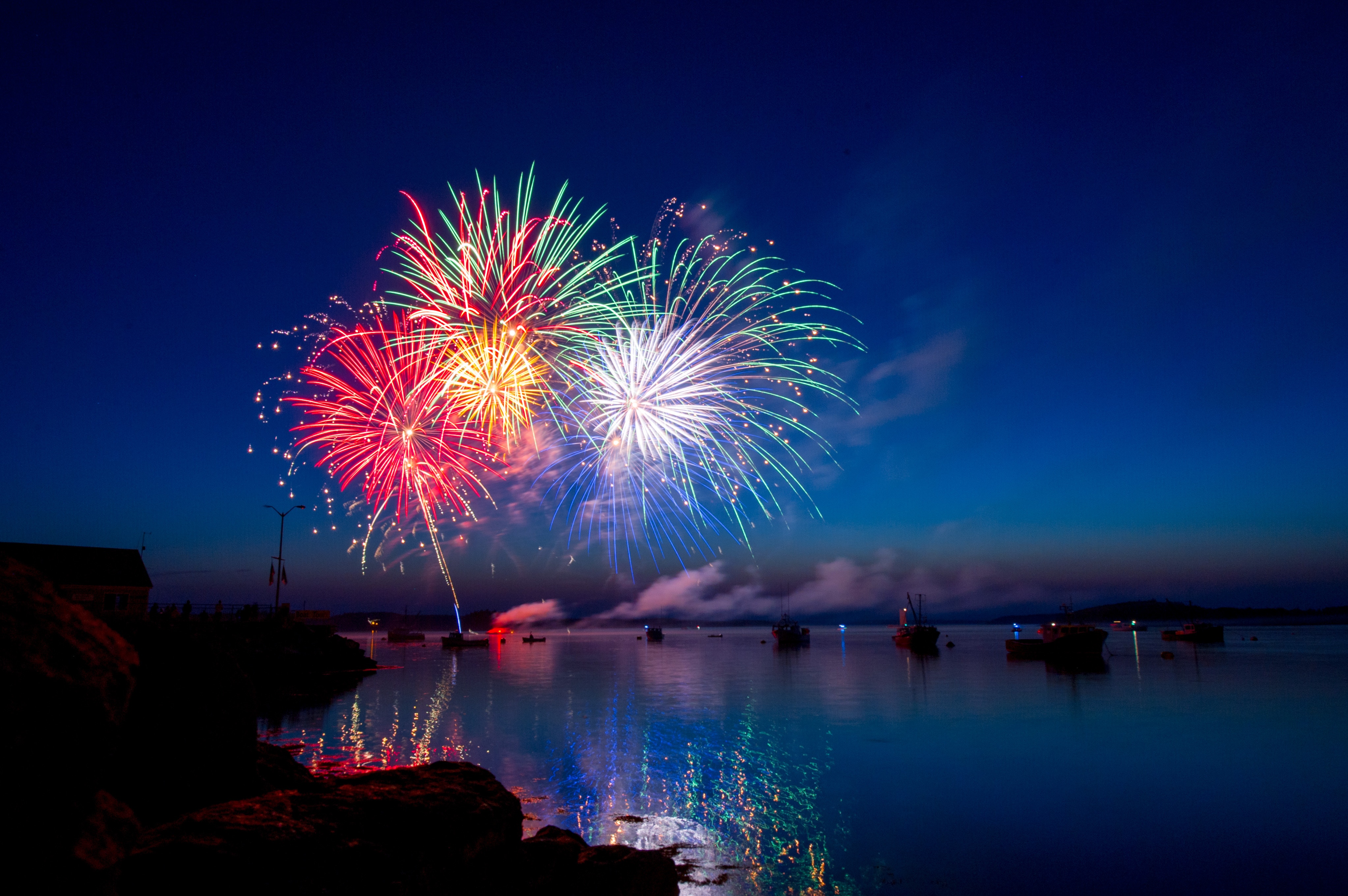 Pemaquid Beach Fireworks